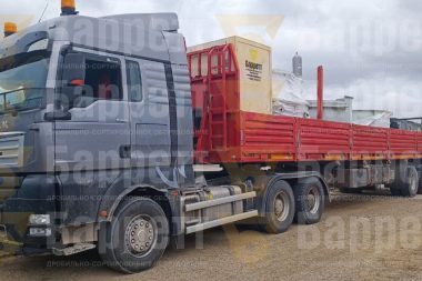 Отправка конусной дробилки HST250S1 нашим партнёрам в Якутию
